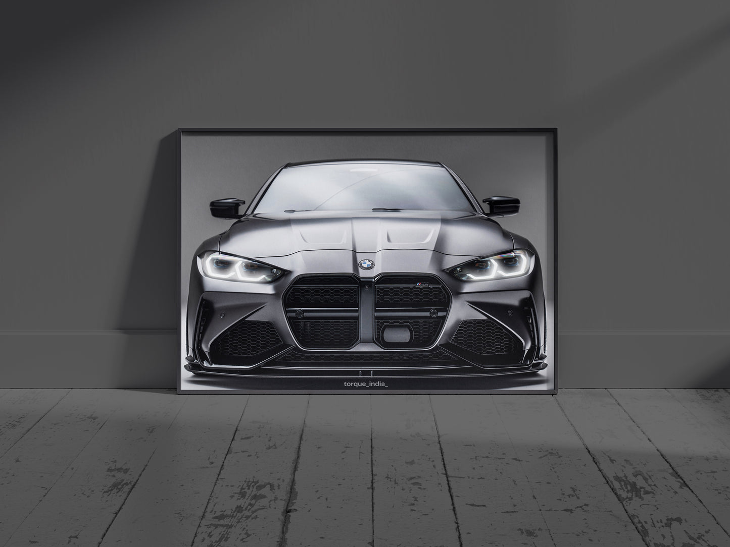 BMW M4 Black Edition | Wall Decor For Car Enthusiast