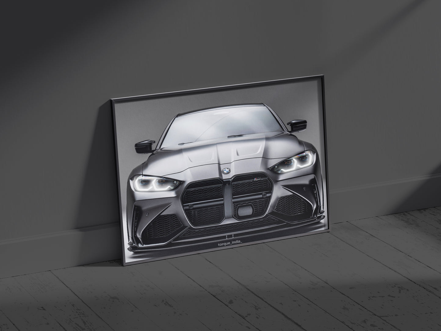 BMW M4 Black Edition | Wall Decor For Car Enthusiast
